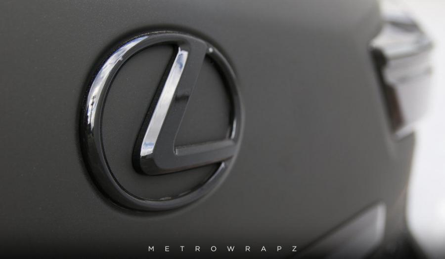 Логотип Lexus LX570 Dead Matte Black by MetroWrapz 2018 года  (фото 5 из 7)